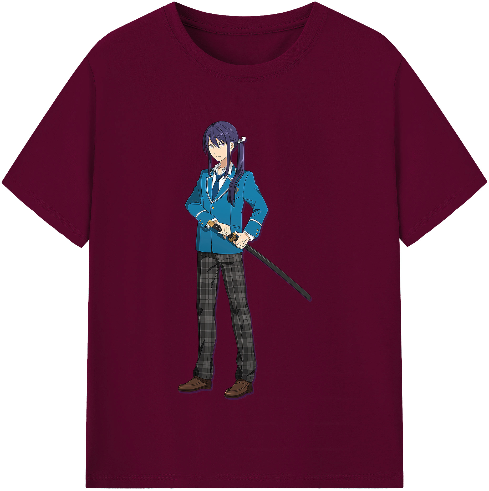 （画像用） あんさんぶるスターズ! Ensemble Stars レディースカジュアルプリントTシャツ（綿100％）